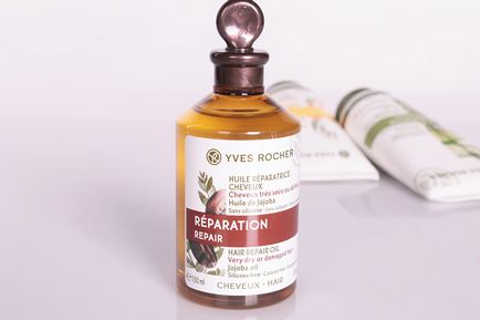 Yves rocher hair repair oil олія для сухих і пошкоджених волосся - juravlinka