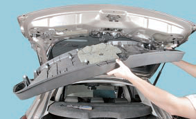 A hátsó lámpa Nissan Qashqai 2007 (2007) A hátsó lámpa Nissan Qashqai 2007