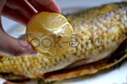 Запечена короп - покроковий рецепт з фото, страви з риби і морепродуктів