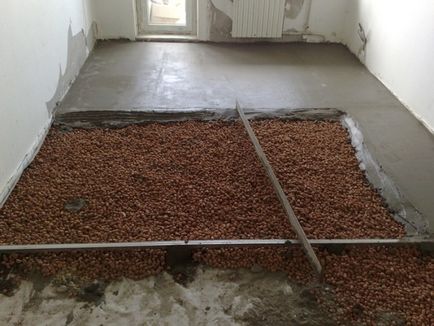 Izolație de umplere, izolație termică în vrac, izolată pentru pereți și podea