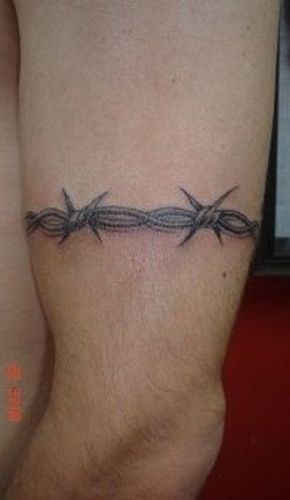 Înțeles tattoo barbed wire