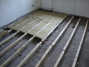 Звукоізоляція підлоги на лагах в квартирі переваги цього способу і етапи його виконання