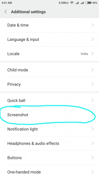 6 moduri de a face o captură de ecran în miui pe xiaomi