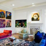 Acvariu în interiorul camerei de zi de artă de decorare cameră cu apă (33 fotografii)