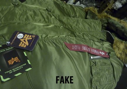 Alpha Industries original versus fals - o revistă despre moda sasuală