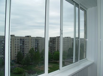 Aluminiu rame de balcon mai bine glazurate, balcon din plastic, comentarii și cum să glazură, care