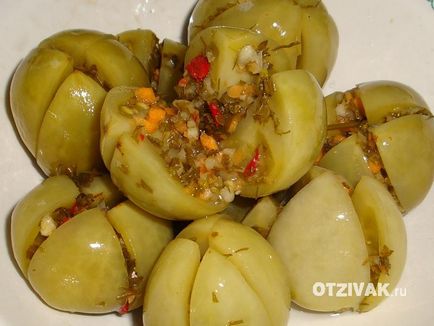 Армянчікі із зелених помідорів (рецепт)
