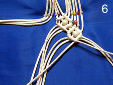 Áttört öv rojt és gyöngyök a technika macrame - Fair Masters - kézzel készített, kézzel készített (macrame) Áttört öv rojt és gyöngyök a technika macrame - Fair Masters - kézzel készített, kézzel készített