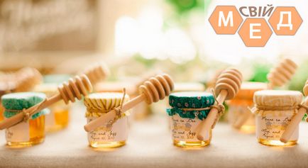 Jar mézzel - eredeti ajándékok násznép