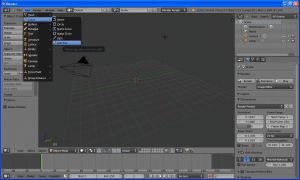 Blender - generátor csemete fák