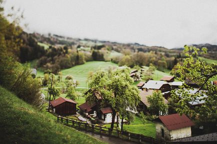 Boho esküvő az Alpok Anna kozdurovoy - egyszerű túl