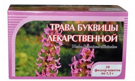 Буквиця лікарська корисні і лікувальні властивості, застосування, трава в народній медицині,