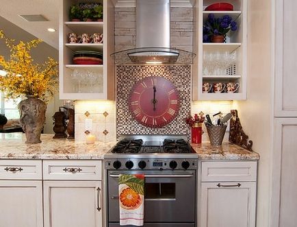 Годинники на кухню - як вибрати настінний годинник для кухні, будинок мрії