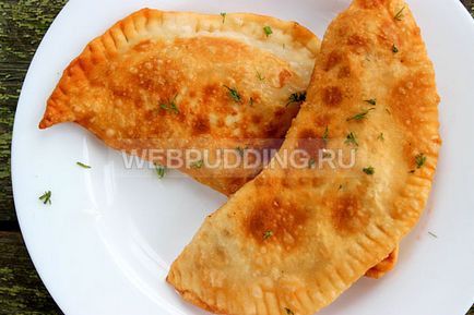 Pasties a kefir hússal - lépésről lépésre recept fotókkal, hogyan kell főzni