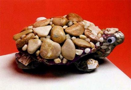 Черепаха Тортилла з морської гальки своїми руками, своїми руками (садиба)