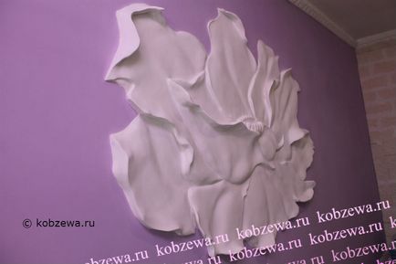 Квітка з шпаклівки, арт-студія натальи Кобзєва