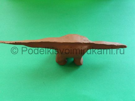 Diplodocus gyurma (modellezés) Diplodocus a plasztikákat