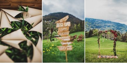 Nature's Breath Wedding în Alpii, revista de nunți