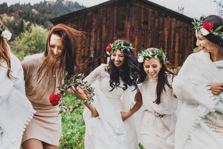 Дихання природи весілля в Альпах, весільний журнал