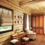Дизайн інтер'єру дерев'яного будинку ідеї обробки кімнат приватного житла з бруса