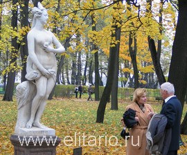 Obiective turistice din grădina de vară din St. Petersburg
