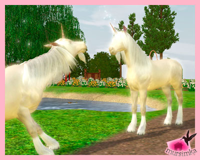 Egyszarvúak - mágikus lények - állattenyésztés - cikkek és vélemények The Sims 3 - Anyagok - mursimka -