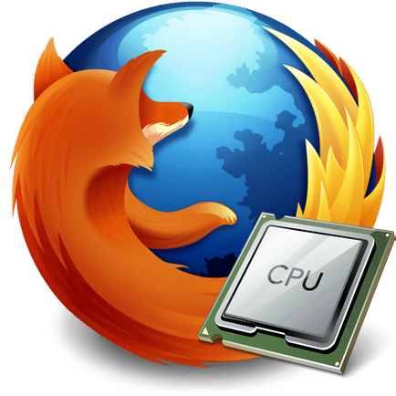Firefox вантажить процесор