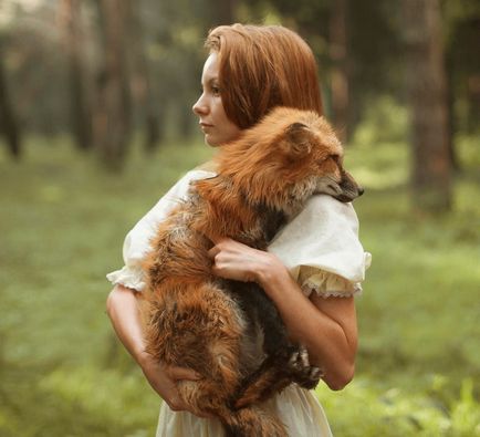 Photoshoot cu animale sălbatice