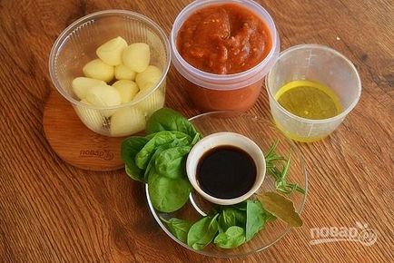 Meatballs cu sos de brânză de tomate - rețetă pas cu pas cu fotografie