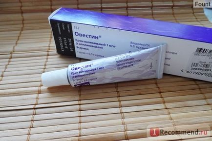 Preparate hormonale organon ovestin crema - 