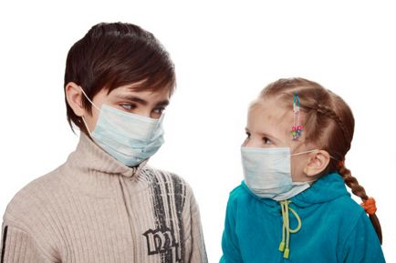 Gripa la copil