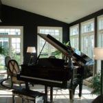 Idei, unde să pună pianul în apartament, exemple de design