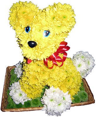 Іграшки з живих квітів - оригінальний і веселий подарунок