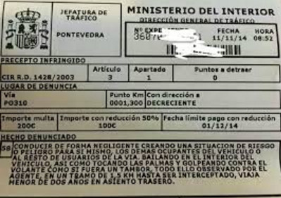 Instrucțiuni cu capturi de ecran pentru plata amenzilor în Spania online - toate pentru șofer