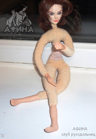 Производство скулптурната текстил труп кукла