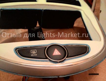 Як денис встановлював гнучкий неон на свою панель - інтернет магазин lights-market