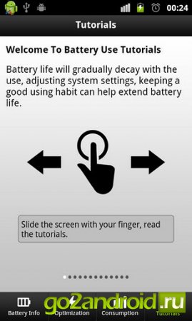 Як економити заряд акумулятора з easy battery saver для android