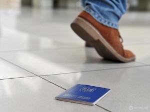 Mint állampolgár Ukrajna kapott egy új útlevelet helyett elveszett