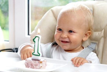 Як відзначити день народження малюка в 1 рік конкурси, ідеї, подарунки
