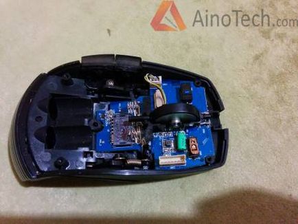 Cum se repară un mouse, de exemplu rapoo 3710, ainotech