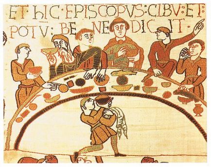 Mivel a középkorban az emberek ettek