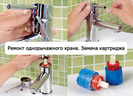 Cum să fixați o robinet în bucătărie pentru a schimba garnitura