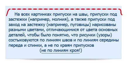 Як правильно розкласти викрійку на тканині з фестонами