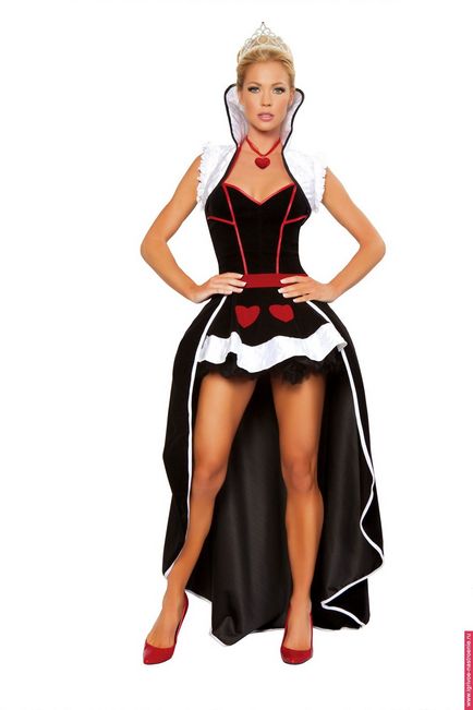 Cum sa faci un costum al Reginei de Spade cu mainile tale - sa creezi un costum al Reginei de Spade pe Halloween