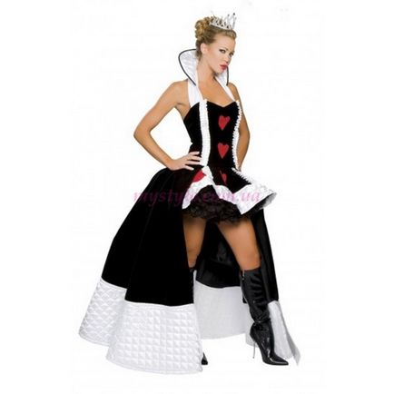 Cum sa faci un costum al Reginei de Spade cu mainile tale - sa creezi un costum al Reginei de Spade pe Halloween