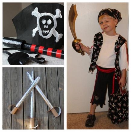Як зробити костюм пірата своїми руками