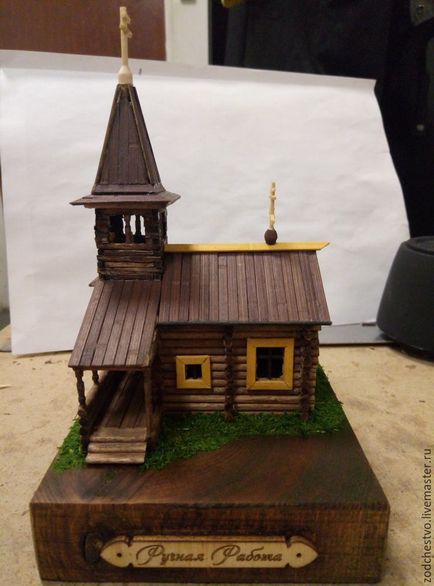 Як зробити мініатюру зрубу церкви - ярмарок майстрів - ручна робота, handmade
