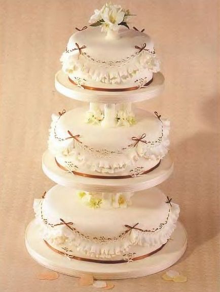 Як прикрасити весільний торт - настільна книга нареченої