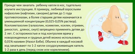 Як вилікувати нежить дитині до року