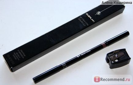 Олівець для брів guerlain з точила le crayon sourcil - «рідко у якого бренду зустрінеш